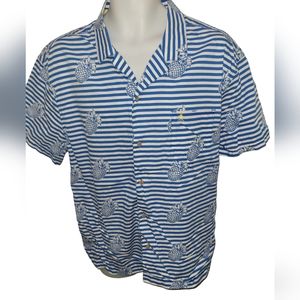 Penguin by Musingwear Pineapple Shirt Mens XXL